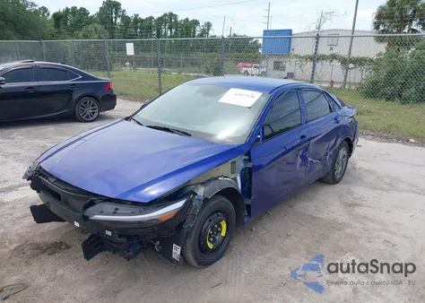 2024 Hyundai Elantra Sel из США, поврежденный, VIN KMHLM4DG9RU661608